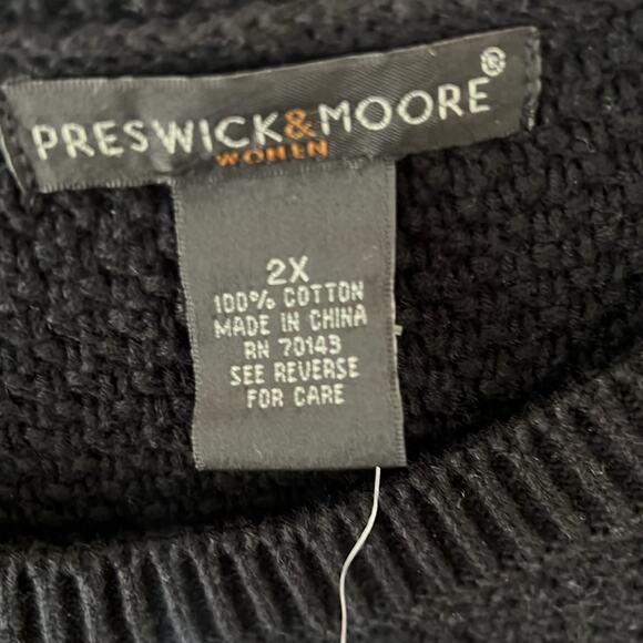 PRESWICK & MOORE WOMAN KNIT NWT SWEATER SIZE 2X - Picture 6 of 6